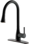 Classic Flow Single Handle Kitchen Faucet Pull Down Sprayer Oil Rubbed Bronze. Fixed Price $75.61.