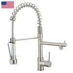 Aimadi Kitchen Faucet Pull Down Sprayercommercial Stainless Steel. Fixed Price $167.26.