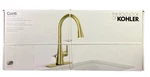 Conti R32123-2MB Single Handle Pull Down Sprayer Kitchen Faucet Moderne Brass. Fixed Price $124.00.