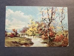 Barber To Buffalo, Johnson County, Wyoming 1910 Dpo Postcard W/ Note. Fixed Price $19.99.