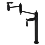 Kingston Brass KS370.BAL Heirloom Gpm 1 Hole Pot Filler - Black. Fixed Price $630.47.