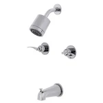 Kingston Brass KBX8141EFL Centurion Two-handle Tub Shower Faucet, Polishe.... Fixed Price $129.99.