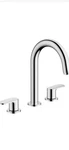 Hansgrohe Vernis Blend 3-HOLE Basin Mixer With Pop-up Waste Set 71553000. Fixed Price $150.00.