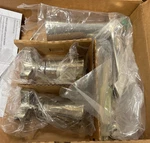 Moen Flara Polished Nickel 2 Cross Handle High Arc Bathroom Faucet TS6985NL. Fixed Price $329.99.