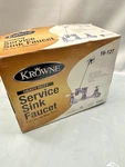 Krowne 16-127 Royal Series Service Faucet Splash-mounted 8" Centers. Fixed Price $189.99.