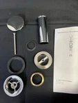 Hansgrohe Replacement 3-INCH Sink Drain Chrome, 50001001 Small Scratches. Fixed Price $33.65.