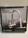 Open Box/new Homewerks Led Bath Faucet 21-B42-WYHW-Z. Fixed Price $65.00.