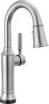 Delta Faucet Renaldi Touchless Bar With Technology Sink. Fixed Price $266.50.