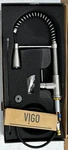 Brant Single Handle Pull-down Sprayer Kitchen Faucet Stainless Steel By Vigo. Fixed Price $169.00.