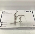 Kohler Mistos Single Handle Kitchen Faucet With Side Sprayer R72508-VS. Fixed Price $77.95.