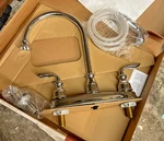 Pfister Avalon Lfo 364CBC Chrome Kitchen Faucet W/ Sprayer. Fixed Price $69.00.