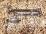Delta 1177LF Traditional Wall Mount Pot Filler- Chrome-new Open Box. Fixed Price $319.00.
