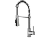 Vigo Brant Stainless Steel Single Handle Deck-mount Kitchen Faucet. Fixed Price $215.00.