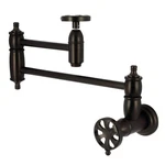 Kingston Brass KS310.RX Belknap 3.8 Gpm Wall Mounted Hole Pot - Bronze. Fixed Price $471.22.