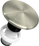 Pfister 972-098J Push & Seal Stopper Sink Replaced Drain, Brushed Nickel. Fixed Price $24.65.