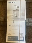 Moen Genta Hole Single-handle Bathroom Faucet Spot Resist Brushed Nickel. Fixed Price $79.00.