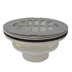 Ab&a Model ABA3101 1-1/2" Mip Stainless Steel Shower Drain For Mobile Homes Rv. Fixed Price $14.99.