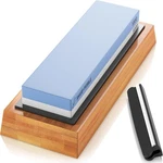 Premium Whetstone Knife Sharpening 2 Side Grit 1000/6000 Waterstone Blue. Fixed Price $59.99.