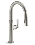 Kohler K-28358-VS Edalyn By Studio Mcgee Pull Down Kitchen Faucet, Stainless. Fixed Price $505.00.