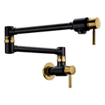 Bagnolux Pot Filler Faucet Over Stove Solid Brass Traditional Wall.... Fixed Price $148.20.