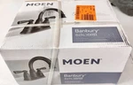 Moen Banbury 4 In. Centerset Double Handle Bathroom Faucet Mediterranean Bronze. Fixed Price $61.91.