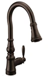Moen Weymouth S73004ORB - Oil Rubbed Bronze Pulldown Faucet New, Open Box. Fixed Price $324.98.