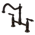 Kingston Brass KS117.AL Heritage 1.8 Gpm Widespread Bridge - Bronze. Fixed Price $308.72.