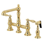 Kingston Brass KS727.ALBS English Country 1.8 Gpm Widespread -. Fixed Price $617.47.