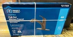 Project Source Everfield Kitchen Faucet Matte Black Pull-out Sprayer +deck Plate. Fixed Price $79.88.