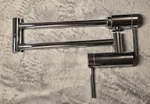 Brass Pot Filler Wall Mount Kitchen Faucets Folding Chrome Dual Swing Joint. Fixed Price $19.99.
