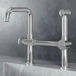 Vigo VG02050 Cass 1.8 Gpm 13"H-ARC Widespread Bridge Kitchen Chrome. Fixed Price $339.90.