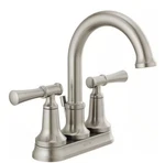 Delta 25741LF-SP Two Handle Centerset Bathroom Faucet. Fixed Price $64.00.