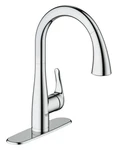 Grohe 30211001 Elberon Single Handle Hole Pull-down Kitchen Chrome. Fixed Price $172.49.