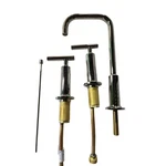 Kohler 14408-4-SN Purist Widespread Bathroom Sink Faucet-vibrant Polished Nickel. Fixed Price $479.90.