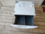 Pedestal For Ge Front Load Washer 4.8 Cu. Ft. Model #:GFW650SSNWW. Fixed Price $75.00.