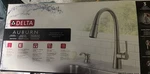 Delta Abbott Pull-down Handle Stainless Steel Kitchen Faucet 19830Z-SPSD-DST New. Fixed Price $135.00.