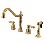 Kingston Brass KS179.ALBS Heritage 1.8 Gpm Widespread Kitchen -. Fixed Price $354.22.