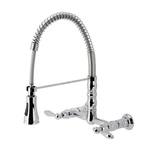 Kingston Brass GS124.AL Heritage 1.8 Gpm Wall Mounted Bridge Pull - Chrome. Fixed Price $432.22.