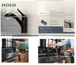 Moen Koa 1-HANDLE Pull-out Spray Kitchen Faucet Matte Black 87931BL New. Fixed Price $82.49.