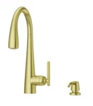 Pfister GT529-SMBG Lita 1.8 Gpm Single Hole Pull Down Kitchen Faucet. Fixed Price $229.97.