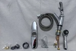 Delta Foundations B4310LF Pull-out Sprayer Kitchen Faucet In Chrome. Fixed Price $89.85.