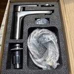 Ruiling Basin Faucet Single Handle Hole Brushed Nickel. Fixed Price $44.75.