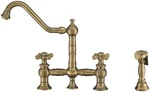 Whitehaus WHKBTCR3-9201-NT Vintage Iii Plus 1.5 Gpm Widespread Brass. Fixed Price $784.00.
