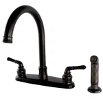 Kingston Brass FB779.NMLSP Naples 1.8 Gpm Standard Kitchen Faucet - Bronze. Fixed Price $123.47.