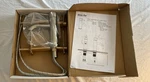 Decor Star Single Handle Bathroom Faucet Nib, Brushed Nickel. Fixed Price $35.99.