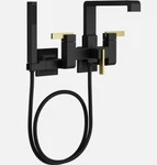 Pfister LG6-3VRV Verve Wall Mounted Tub Filler Black (handles Sold Separately). Fixed Price $499.99.