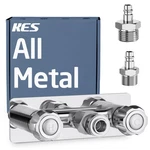 Kes All Metal Rv Exterior Shower Faucet With 18/8 Quick Connectors 4 Inch Lea.... Fixed Price $71.72.
