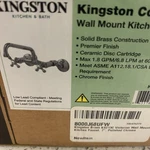Kingston Kitchen & Bath Faucet Polished Chrome Nib KS213C. Fixed Price $75.00.