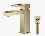 Kibi Cube Single Handle Basin Faucet With Pop Up Drain. New Box.. Fixed Price $95.00.