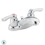 Moen 64925 Double Handle Centerset Bathroom Faucet - Chrome. Fixed Price $111.28.